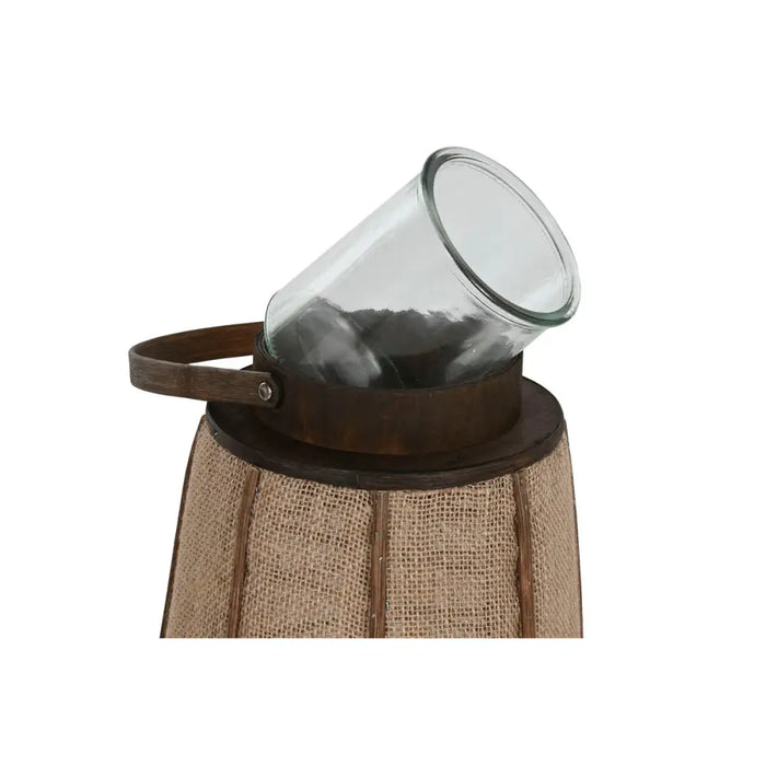 Поставка за свещ Home ESPRIT Естествен Юта Бамбук 30,5 x