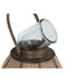 Поставка за свещ Home ESPRIT Естествен Юта Бамбук 37 x 37 x