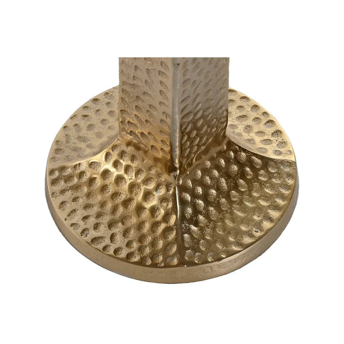 Поставка за свещ Home ESPRIT Златен Алуминий 18,5 X 18,5 X
