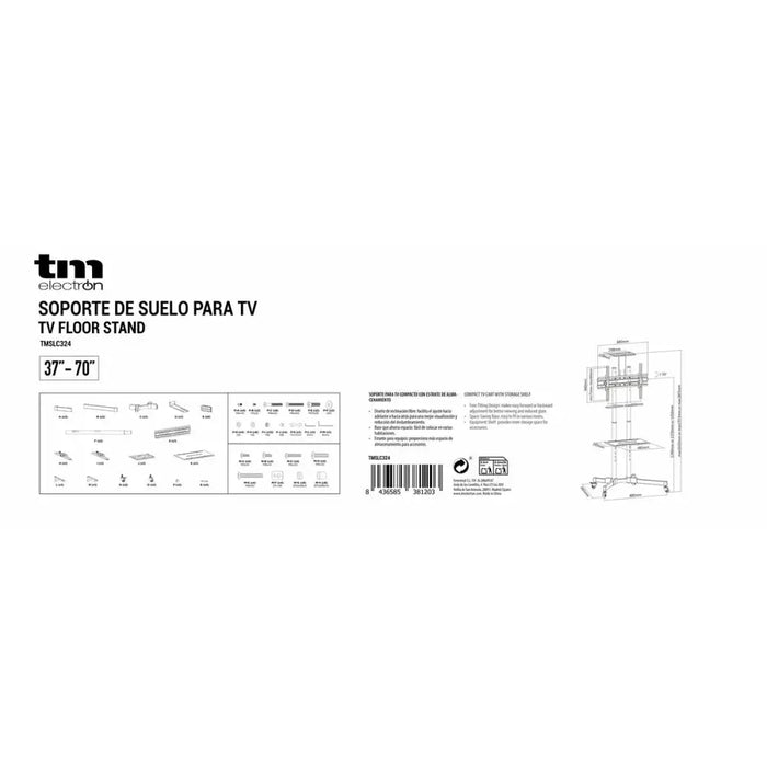 Поставка за телевизор TM Electron 37’’ 70’’ 50 kg