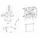 Поставка за телевизор Neomounts NS-M1250BLACK 70’’ 37’’ 70