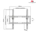 Поставка за телевизор MacLean MC-774 32’’ 55’’ 35 kg