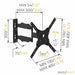 Поставка за телевизор Nanook Wall Mount 32’’ 55’’