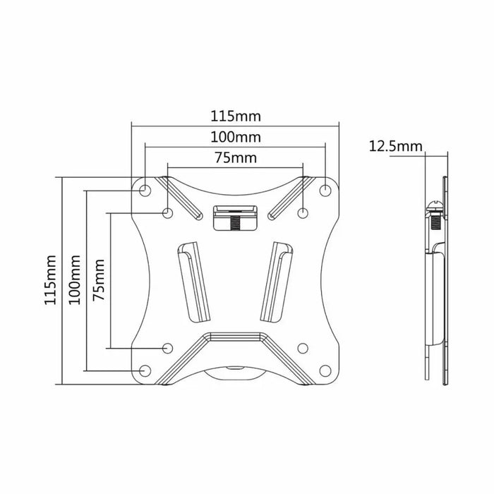 Поставка за телевизор Neomounts NM-W25BLACK 10’’ 30’’ 25 kg