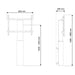 Поставка за телевизор Neomounts PLASMA-W2250BLACK 42’’