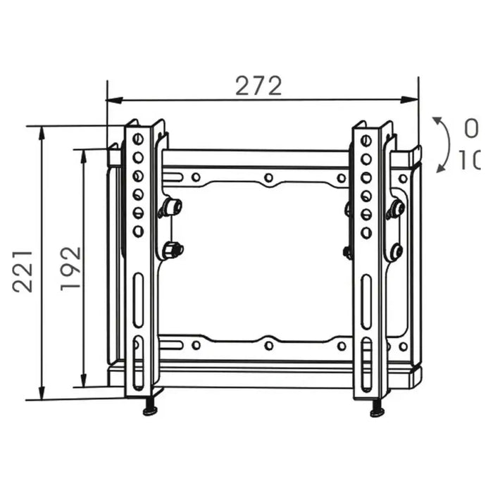 Поставка за телевизор TM Electron 20 kg 17’’-42’’