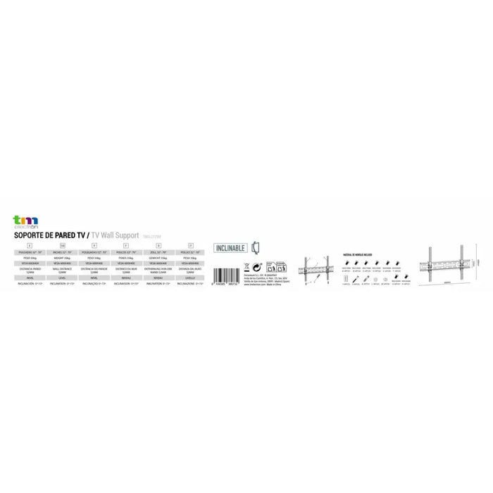 Поставка за телевизор TM Electron 32’’-65’’ 35 kg