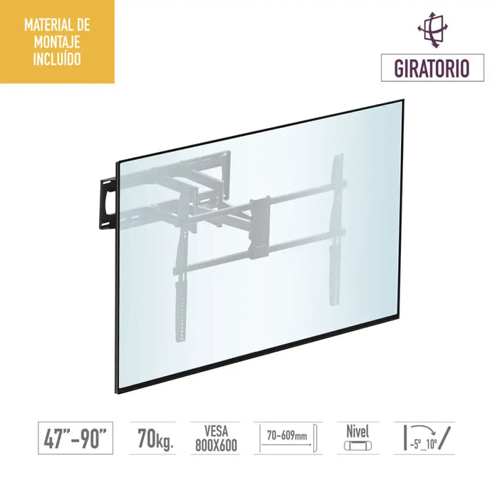 Поставка за телевизор TM Electron 90’’ 70 Kg
