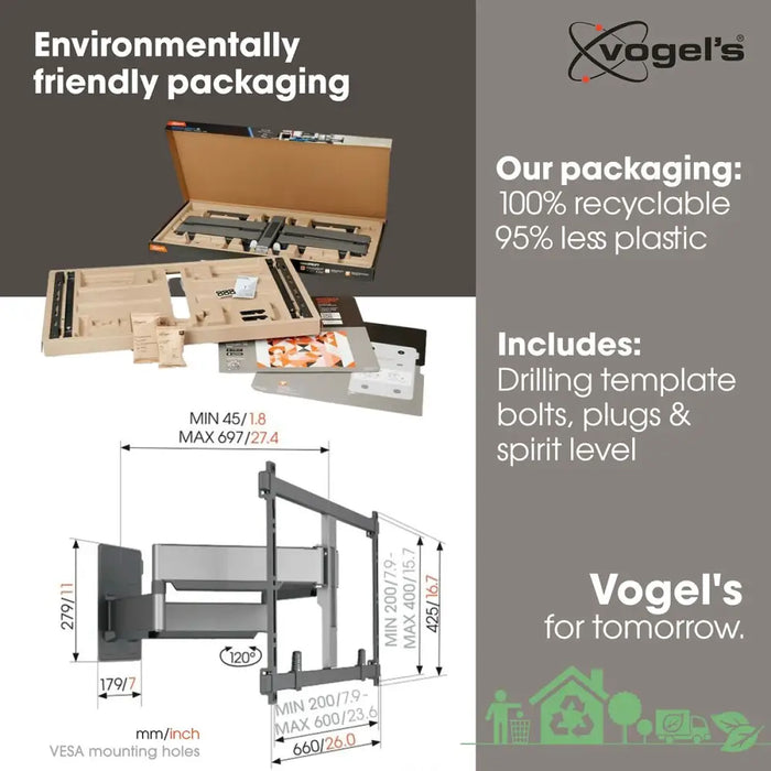 Поставка за телевизор Vogel’s TVM5855 NEGRO 55’’ 100’’