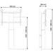 Поставка за телевизор Neomounts PLASMA-W2250BLACK 42’’