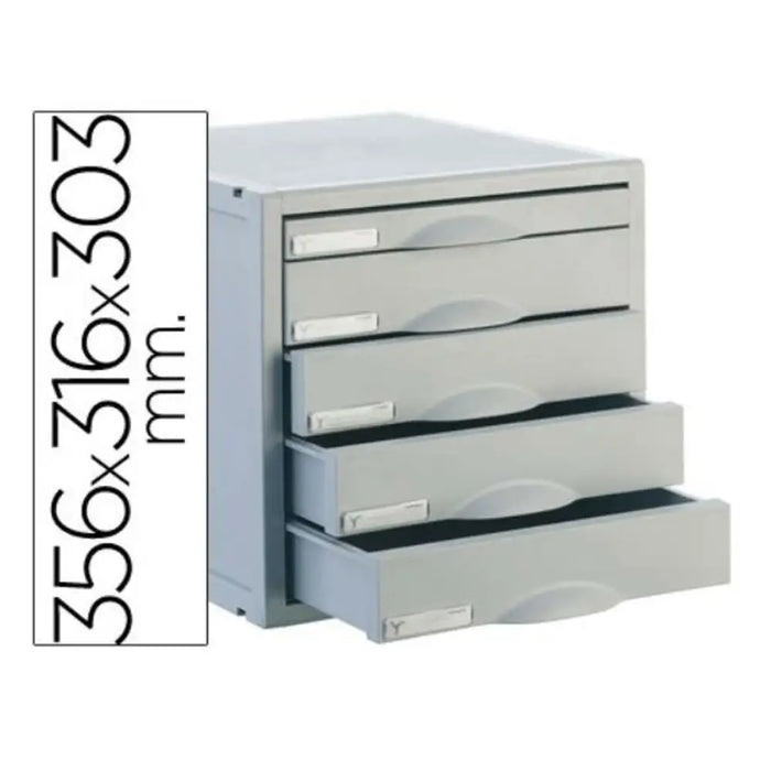 Поставки за Архивиране Archivo 2000 8405C Сив Алуминий 5