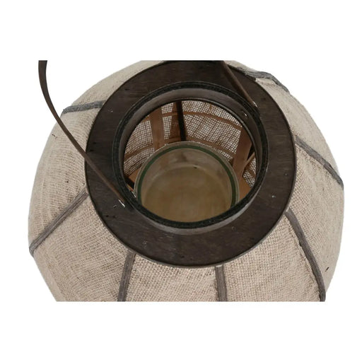 Поставка за свещ Home ESPRIT Естествен Юта Бамбук 36 x 36 x