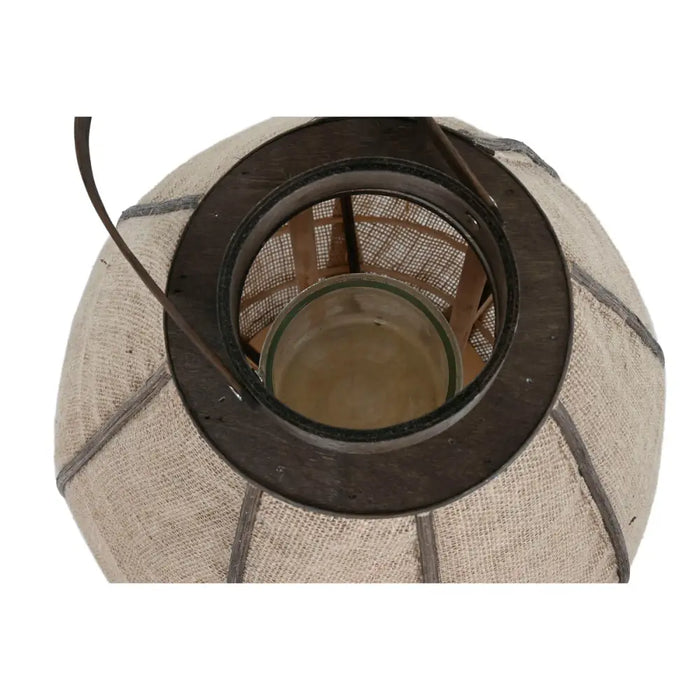 Поставка за свещ Home ESPRIT Естествен Юта Бамбук 36 x 36 x