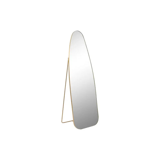 Постоянно огледало Home ESPRIT Златен Кристал Желязо 55 X