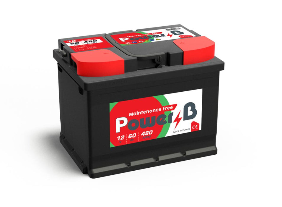 АКУМУЛАТОР POWER B 60AH 480A