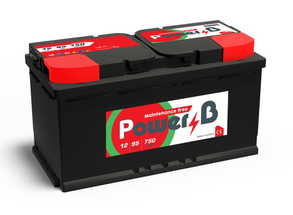 АКУМУЛАТОР POWER B 95AH 750A