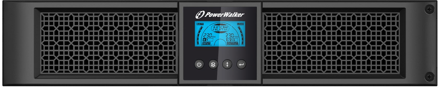 PowerWalker VI 3000RT LCD 3 kVA 2700 W 9 AC контакта