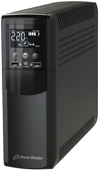 PowerWalker VI 1500 CSW FR Линейно-интерактивен 1.5 kVA 900 W 4 AC контакта