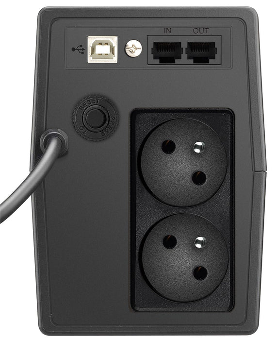 PowerWalker VI 600 SCL FR Линейно-интерактивен 0.6 kVA 360 W 2 AC контакта