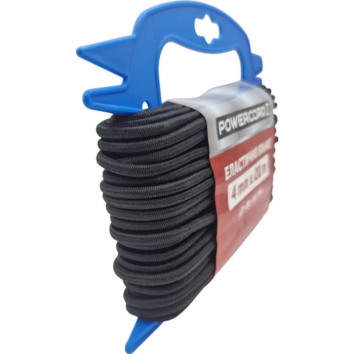 ЕЛАСТИЧНО ВЪЖЕ POWERCORD 4 ММ 20 М ЛАСТИК