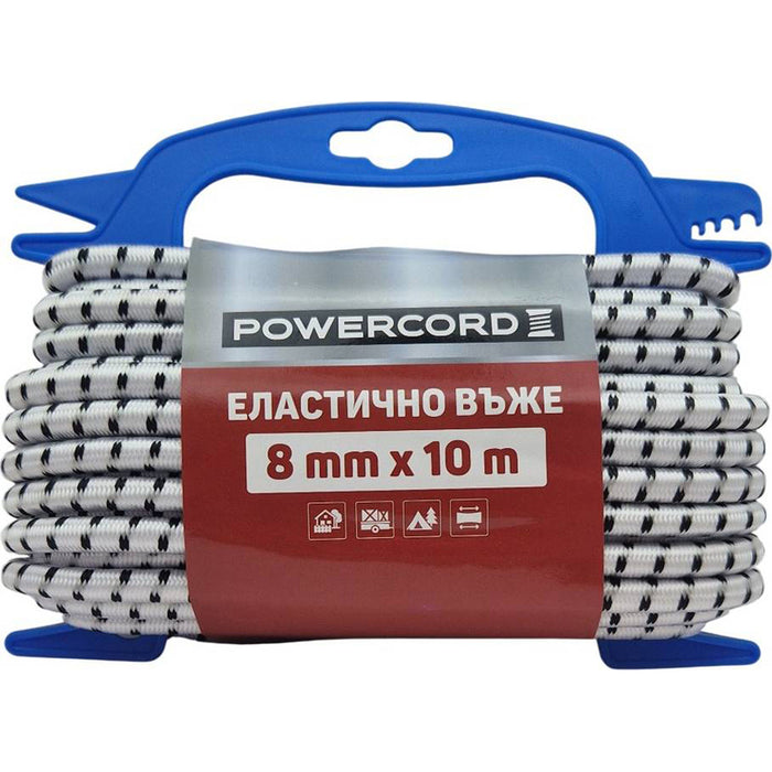 ЕЛАСТИЧНО ВЪЖЕ POWERCORD 8 ММ 10 М ЛАСТИК