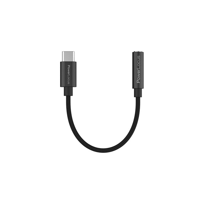 Кабел POWERLOCUS 3.5MM AUX-USB-C