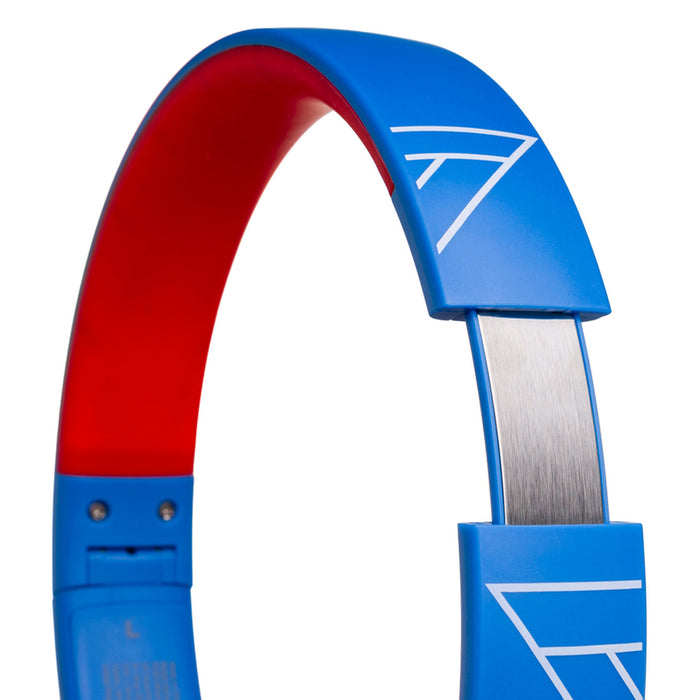 Стерео слушалки POWERLOCUS PLED BLUE/RED