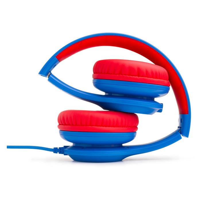 Стерео слушалки POWERLOCUS PLED BLUE/RED