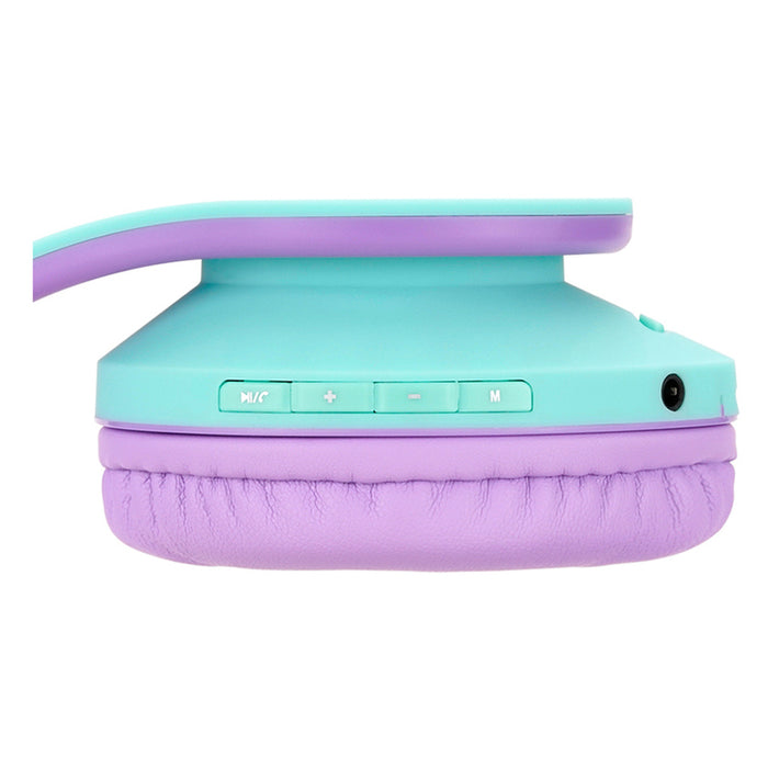 Стерео слушалки POWERLOCUS P2 KIDS TEAL/PURPLE