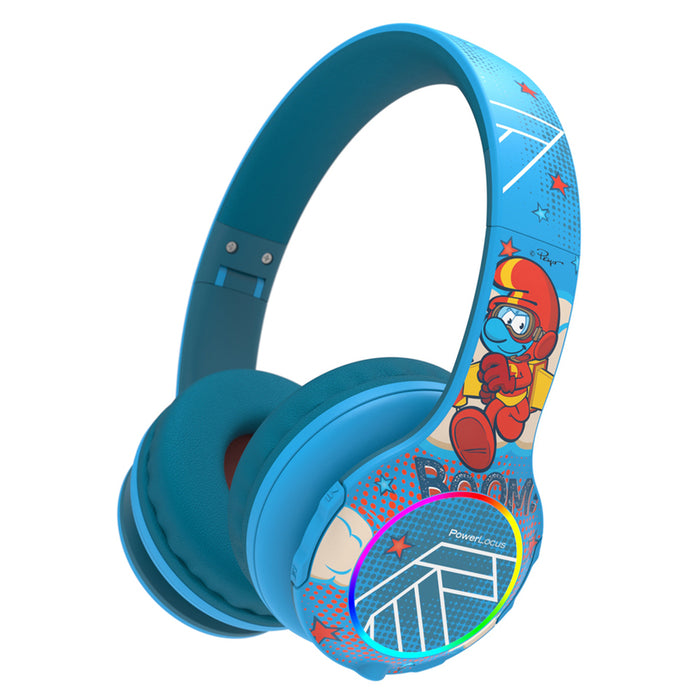 Стерео слушалки POWERLOCUS PLED THE SMURFS