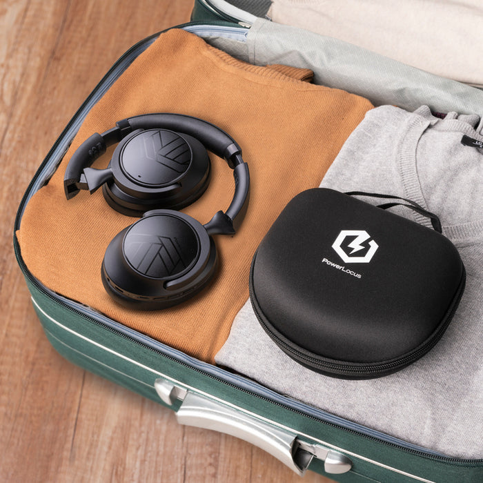 Стерео слушалки POWERLOCUS MOONFLY HYBRID BLACK