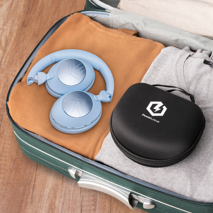 Стерео слушалки POWERLOCUS ORION LIGHT BLUE