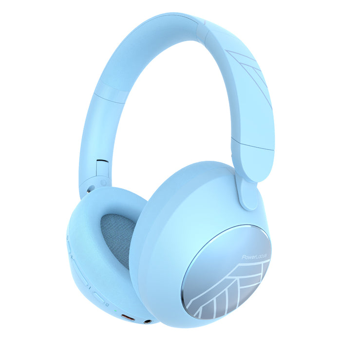 Стерео слушалки POWERLOCUS ORION LIGHT BLUE