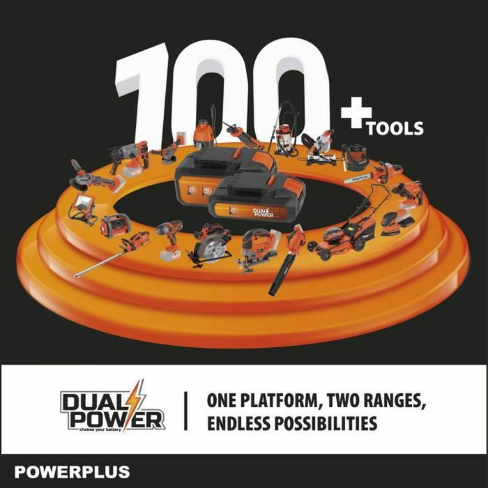 Акумулаторен верижен трион Powerplus 30 cm