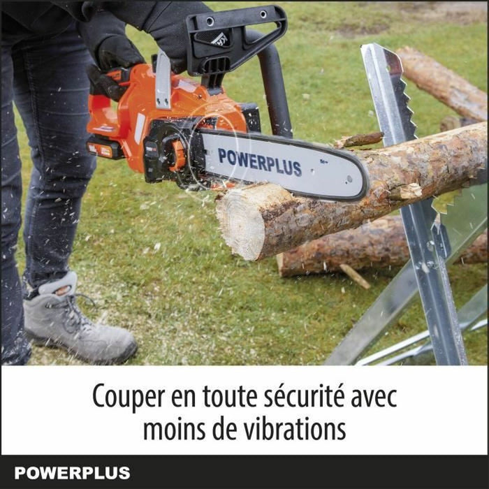 Акумулаторен верижен трион Powerplus 30 cm