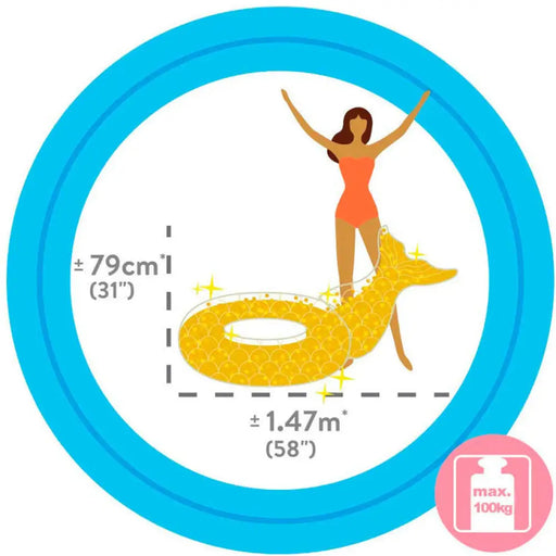 ПОЯС 147Х107Х79CM INTEX 56258EU