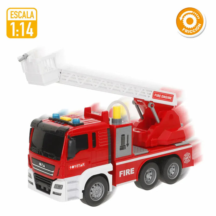 Пожарникарски Камион със Светлина и Звук Speed & Go 26 x 14