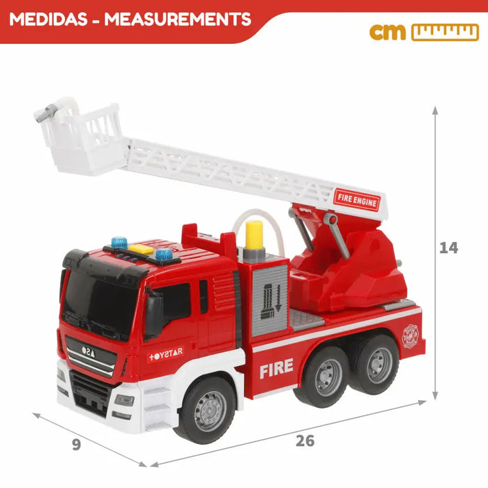 Пожарникарски Камион със Светлина и Звук Speed & Go 26 x 14