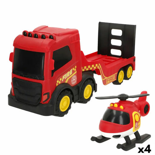 Пожарникарски Камион Teamsterz 49 X 18 X 13 CM (4 броя)