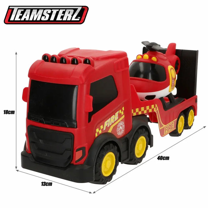 Пожарникарски Камион Teamsterz 49 X 18 X 13 CM (4 броя)