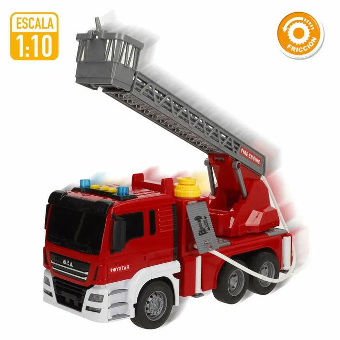 Пожарникарски Камион със Светлина и Звук Speed & Go 34 x 25