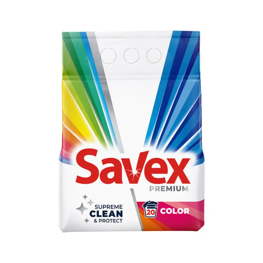 ПРАХ ЗА ПРАНЕ 20 ПРАНЕТА 2 KG 2В1 COLOR SAVEX