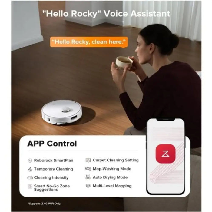 Прахосмукачка робот Roborock Q Revo Edge 5V1