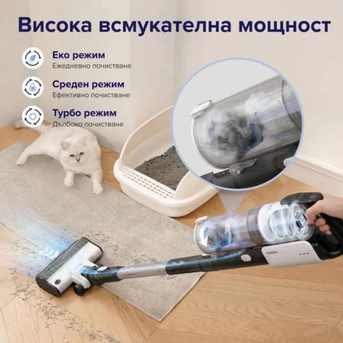Прахосмукачка с батерия Levoit LVAC-200 бяла