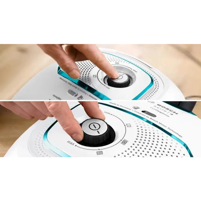 Прахосмукачка с торба Bosch Serie 4 BGB41HYG1H 600 W бяла