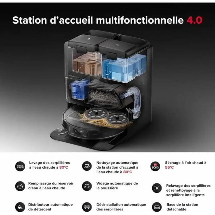 Прахосмукачка робот Roborock 6400 mAh