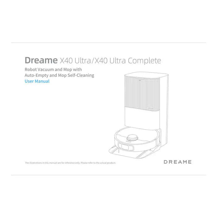Прахосмукачка робот Dreame X40 Ultra 12 000Pa 6400mAh черен