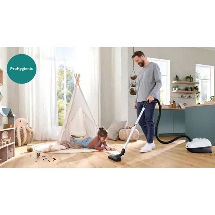 Прахосмукачка с торба Bosch Serie 4 BGB41HYG1H 600 W бяла
