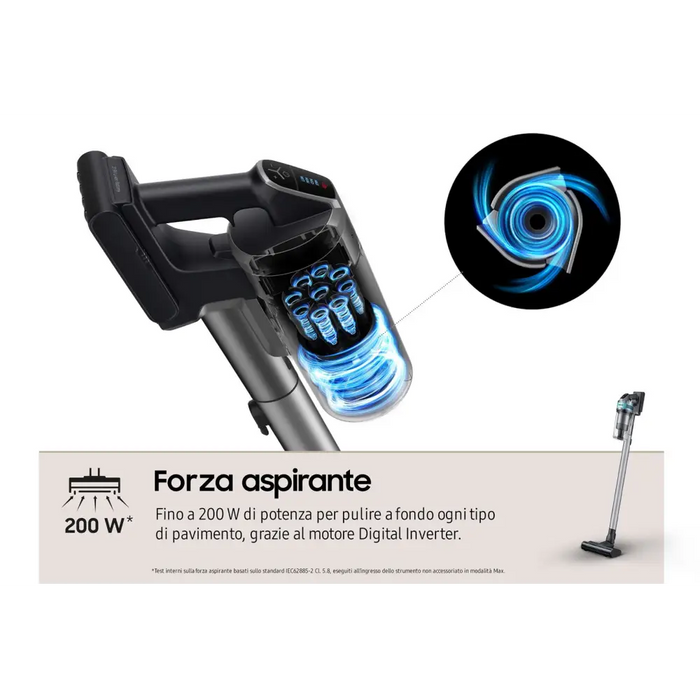 Прахосмукачка Samsung VS20B75AGR1/GE