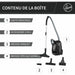 Прахосмукачка Hoover HE120PET 011 Черен Сив 700 W